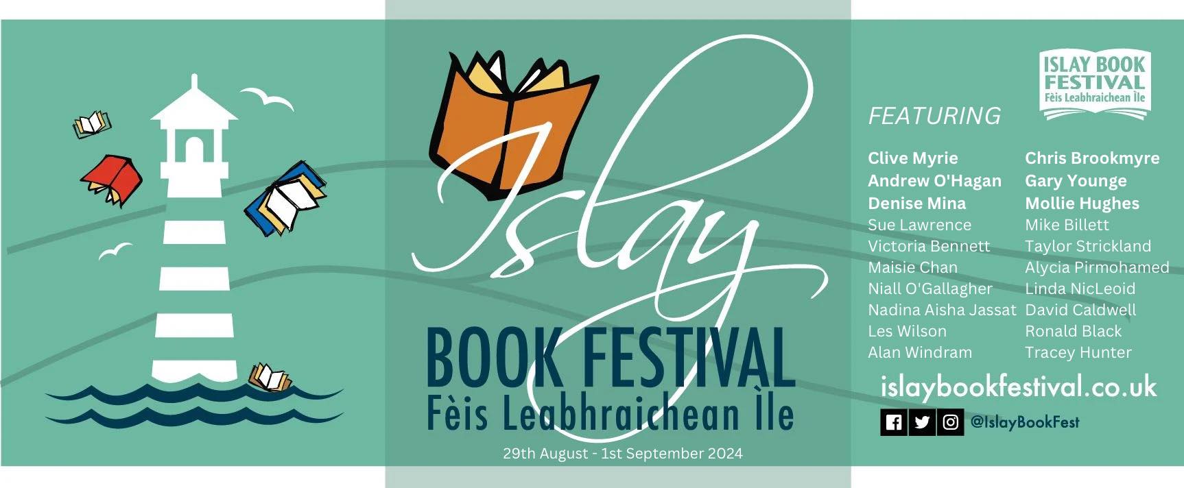 Islay Book Festival 2024 Full Lineup Announced Islay Book Festival